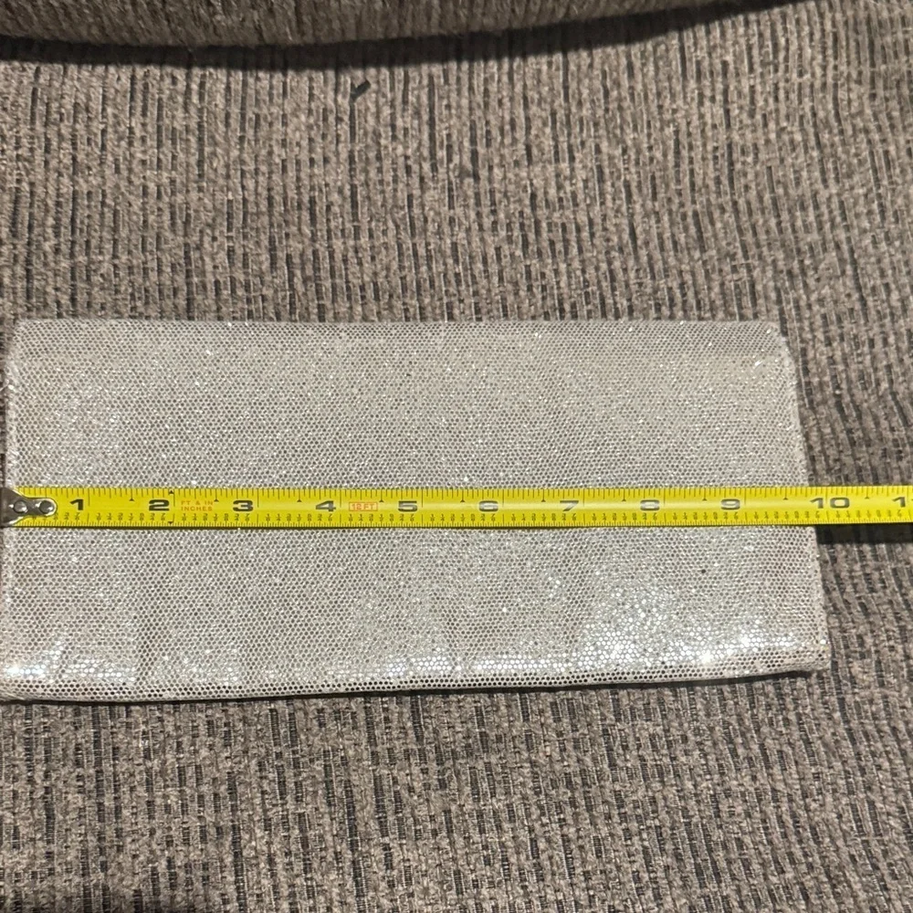 Victoria's Secret Sparkling Silver Clutch